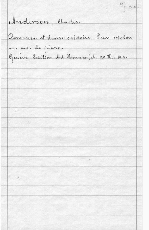 Anderson, Charles Qmmue, JÅWUAMQAAMQ .  

i ..ouu.-.0L1c.0. WMA.. . .  -. - ..
QBWLWLI  .Å-ob  ILO  [(1182