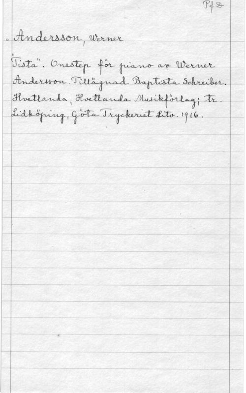 Andersson, Werner 