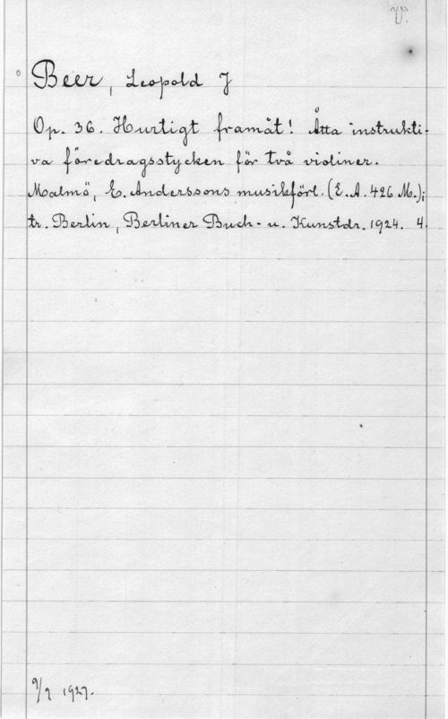 Beer, Leopold J. i

QBLUU! iWroLoL ek .- I, -

Oarseååomlraft 1. 
 m garnwyatwamrn n; Mama.- k, i;
 som; fn. Mmmm manar, (m .m Jmf. -.
å b.95mLmrtgouJLawgäwJA-M.W,rqu4 -

f

 

 

0311 (11.1,