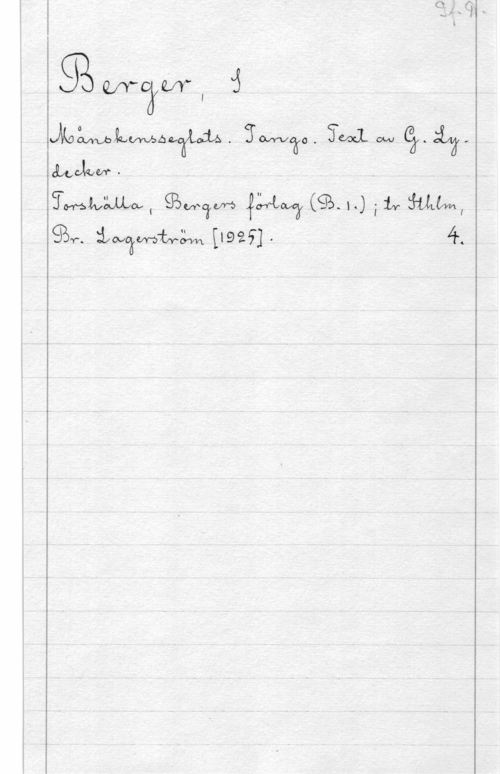 Berger, J. 93 Wern" I ZI
JIkOåvv-ehlbvvxbbe, 011.: :I I c
(Maken.  sis. Jealew 
i... -l " i - I I
r. Mkmtsåm b.9251 . 44