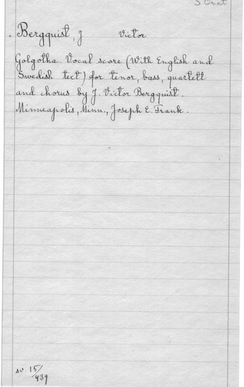 Bergquist, J. Victor W.. ...hmmm ä

mel Jeeves  o 

W IMM.,  82.21le ..

x

 

Alf. lf
V37