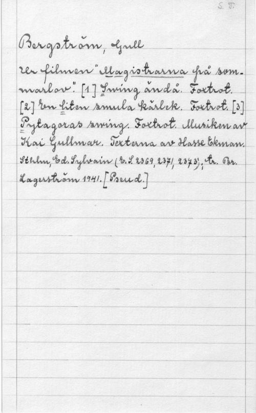 Bergström, Gurli Maria lw., -fwwwfuåwgqåvmwfws m.
:I [4 :I  -orawcaoa  ..
i 712m",  fMMa, W 
:fiwånafayälmwj many!! mpfiffk.  q

iwwaåvåw 49.111. -. ..