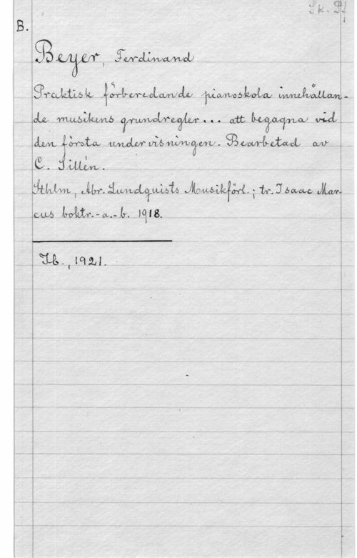 Beyer, Ferdinand IBA
j  :(vaon

I " Skumt lumnwa Aro-man., Mån...
i .o- an WMW... .aan .nu
Mian., Webbmäm- 93.,th W- 

m  Mt. .Jq-la.

 

Titllqm, -