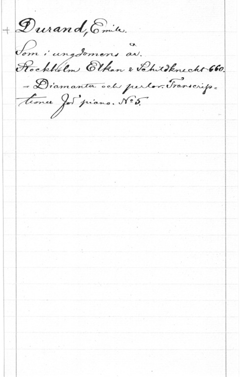Durand, Emile 911024401 Öéäail-LJ, "
 II - :I om mmj M. .

låg" f I  2, fv.
:4. (gymmckwadfdf: