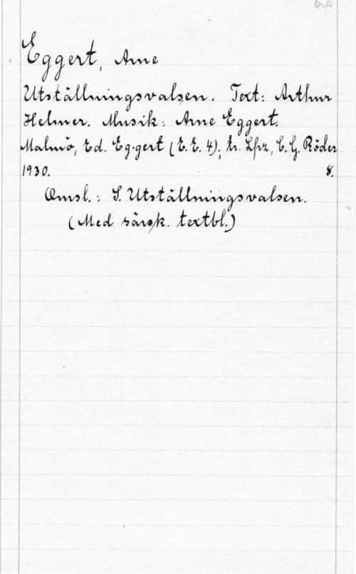 Eggert, Arne v,  Mt

.,å-Cu(eww,  Jama  .
men; ton, tmwf LM, 49,, i., fattade.
HM, - i.