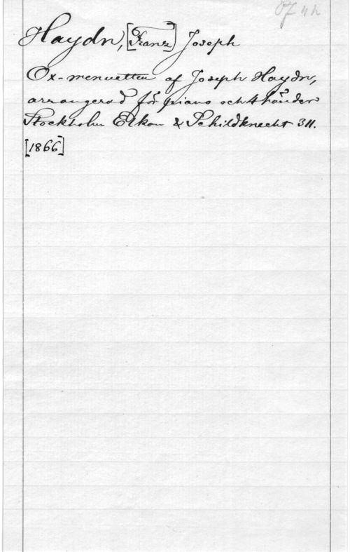 Haydn, Franz Joseph 74
o 71A! M år!!
3!!

, MW
år?

ef?
Öx
15234224.
[1965]

 

v c