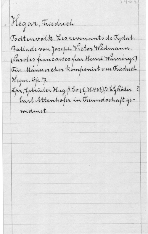 Hegar, Friedrich 0MB7WL1, .. --

CGMowvo-Mi. ivenwmwafff: deOTyLwa. .-
- Iqwttaste arm Slävfmmvtawoww. -

761171114. 974.17.. - - "- , - - .
, .tm-mear. 16.776 t. Ig.w,t11),.1.11312n1a 
fwvt Wioffw w  fle .-

....-.-