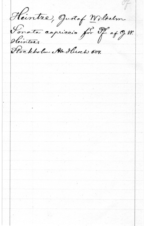 Heintze, Gustaf Wilhelm m904.71  w
 Q. av., f) W
5. vw ff ff;

 ray,