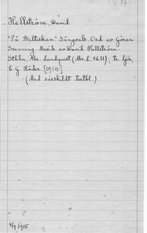 Hellström, David I"fmwmwf- ömuömywaw.,  
T s- -   

4 Jngmhjwjgh. WUML Masu) -l i. .
I - LMM  ,