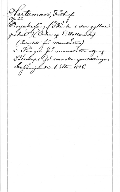 Hertzman, Frithiof 