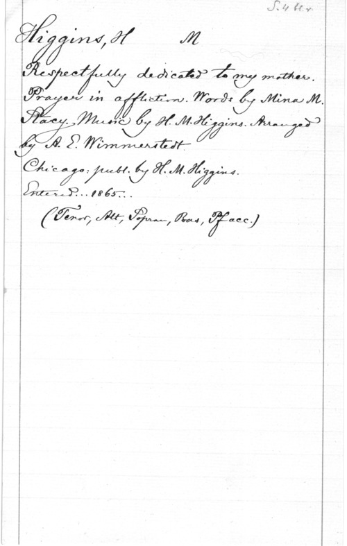 Higgins, H. M. 