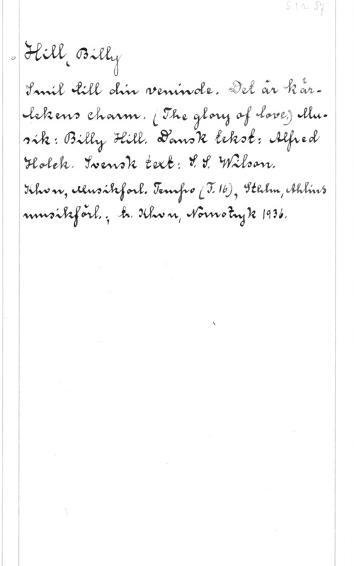 Hill, Billy Ifww w QLJW mWOKu-, QQÅ effv 4421,-
v2th  Lynn 312m of Jwef) JÄMadz: BW iaf-Mä, Smk ådwå; .zwfwå
 fwwvak   
www,  Fwwfw [I M), WWIW
 16., WWW, fmotgk lm,