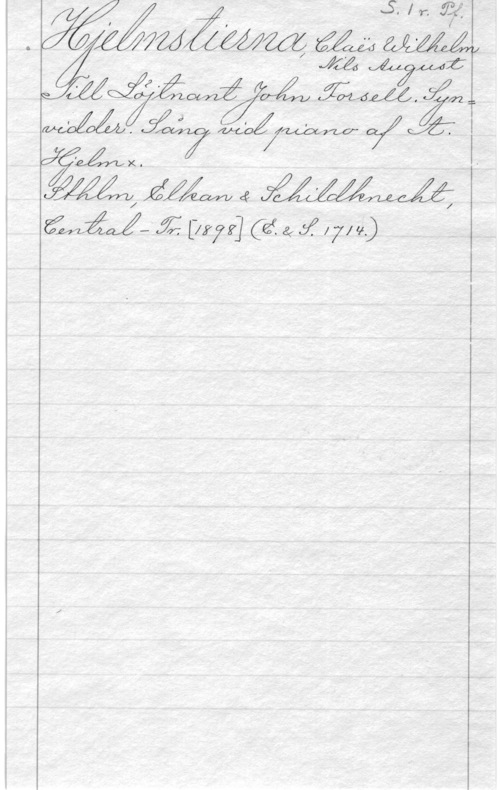 Hjelmstierna, Claës Wilhelm Nils August JÄÅMVX. -
MWÅÅÅMCQ Mza;
äwuåwä-  Diff] (ä. &f17w)

. :låzwmdawm aAa-J WH