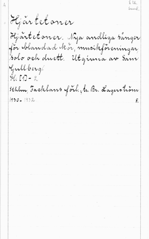 Gullberg, Sam W- w  oväoifw W
Nä; H]- Å, -
äfifwi,   aim (Bh. 

ålm. :me y;