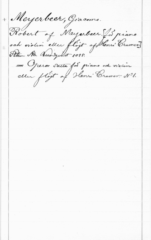 Meyerbeer, Giacomo 