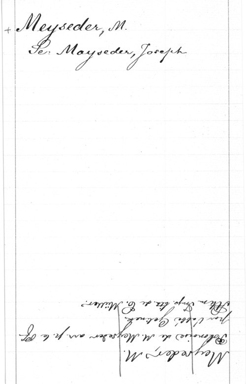 Meyseder, M. 