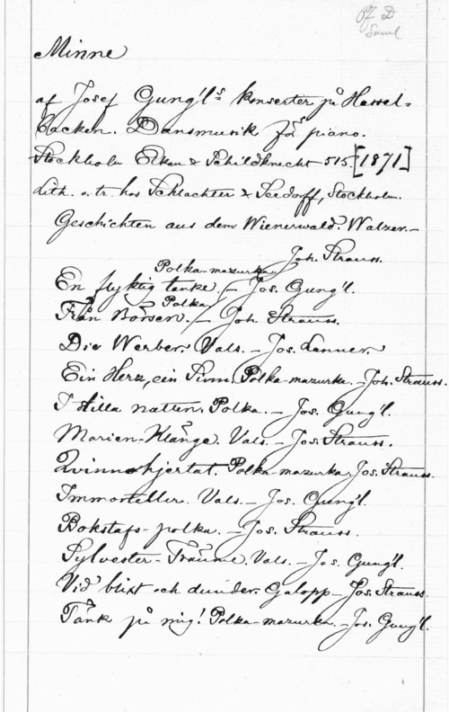 Minne af Josef Gung'ls konsert på Hasselbacken. 1871 Ei? åziiåwyiiw

qwmgh glad? ämwflffl 171.] l

 

204m W 06th WWWMMH I

I då.