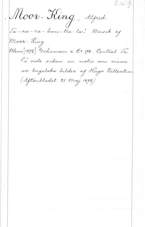 Moor-King, Alfred ftÄmpsyzl 692m 62 62 1,08. W Ä:
åfwfzz, jam W W m mgw
M Why MM 7 01670 WW
(WW 2! 97127,?