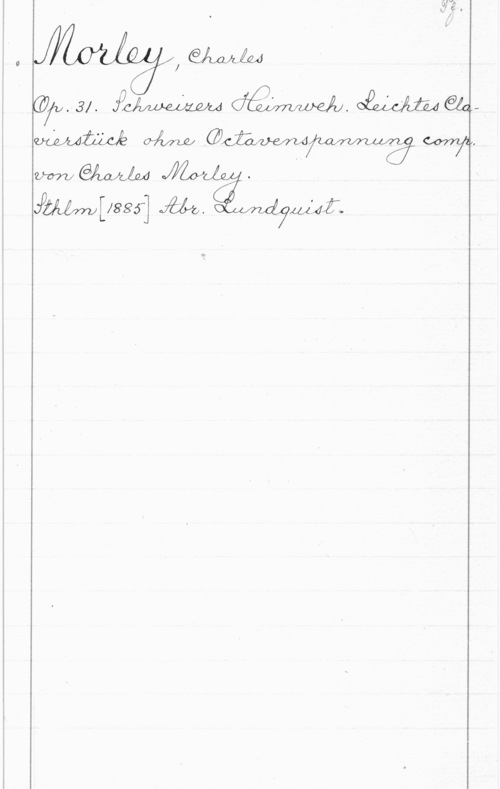 Morley, Charles 