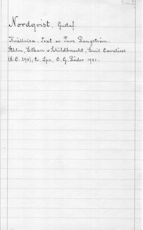Nordqvist, Gustaf Nim-dickmöfats 
www. LX: M, 5wa HÄMTMW.

mlléuzcw étvallLoUvaLefchi- (såfwvll. 
H(uå-&L(13)zh,irnl  110,1.