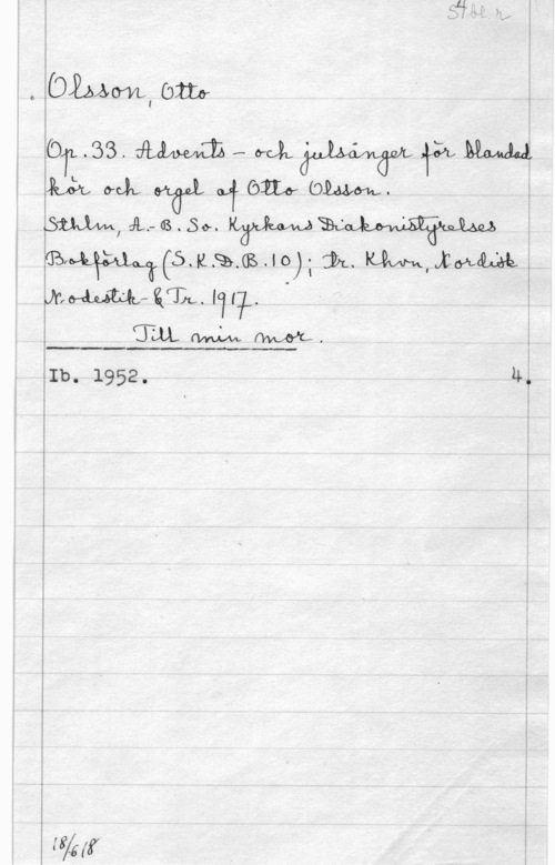 Olsson, Otto Emanuel oÖJZAAML, Om

(STL-33. WWvJLWRW,

ML min, Möwl vf (Om (Own.

SM, JL-dsåå. 
GBfW(5-K.Qb.05.10);ih. WNJCMME
JrAapnbuivldbp ((11. NHL. - 

T

 

 

Ib. 1952. u;

 

 

(ffs (f