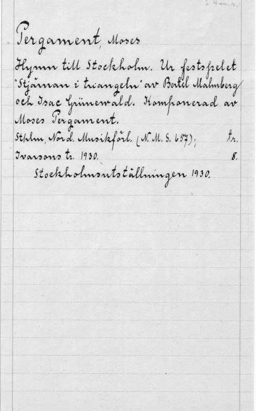 Pergament, Moses Mww . i .. - f
  w szvdvlwåw. w. imafzdaé?
i  Jama n  wawvammwva 
  
I JGWK,  LMM. s. 1467); 
  1730, 

 1930, g

l

l f

. i

0-1

i .
I

-.--.-.