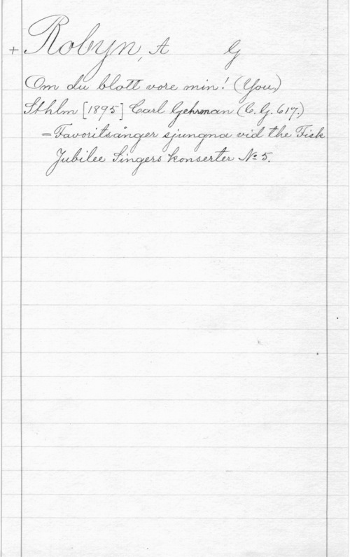 Robyn, A. G. 02,74, OÅU Ååzzm M! (Jawo)
M [1276-] fäwzfm (af. 6,7)