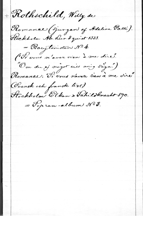 Rothschild. Willy de påbuyw äaw, y-quwuwjyo.
7.:- .921 WW -JM