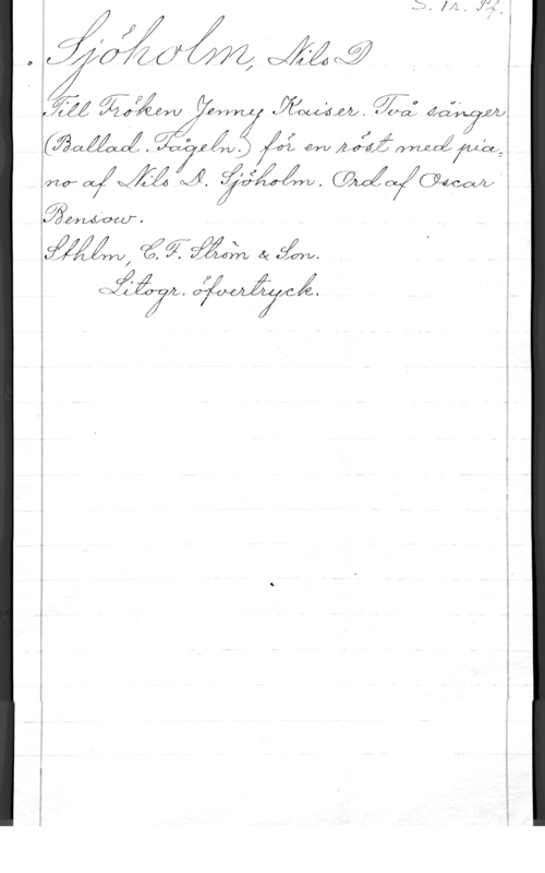 Sjöholm, Nils D. IKägZLZM. mmfszm. (UU-6; ifat7m,,
; I - x f
6 ,

effufflO-af ,

  Å( 

I (0 -
gjfäww T za Å.