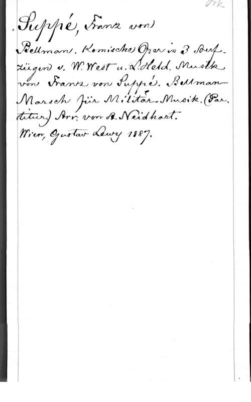 Suppé, Franz von MW)

åulwhmf. ICQ-macka Öz WMV; Q? Ww ,, 
 m) u. WWUf-uf "Vild-af. JVCMAÅLJ 
 WWW  dgdffnwamfn 
JMMJJM "b Mafa-kianÄwwikfg-LM
 JM, W Amfowwf 

. f] 7 i
