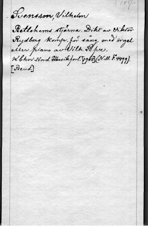 Svensson, Wilhelm få! kw. (4? 

MW 4.dxmca- M 7fal. fw

WMWMK nyäémm FW77]-
ijå-M] b
