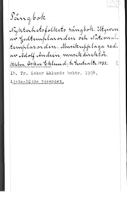 Andrén, Adolf faim, 71; Må
.Wafåjgvvivvåogglxäååå åo:vw?é01ä.läg?åvbvv

M wwng MÅ, JMIWWL
 Mwwiwäw med;
ovv david; MM! WW

.NMWJ (Qoko Våldwwå; ivfgwÅ-vwwwwif: 31

Ib. Tr. Oskär Eklunds boktr. 195u,

 

lzataalotde tusendet.