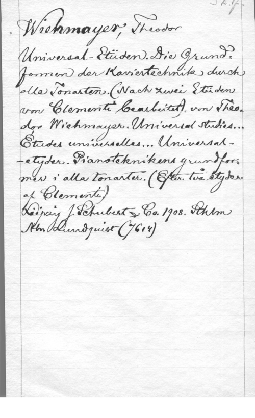 Wiehmayer, Theodor WIIQÅM 
i:  
 " l mg.ljog.m 
LW W&fry