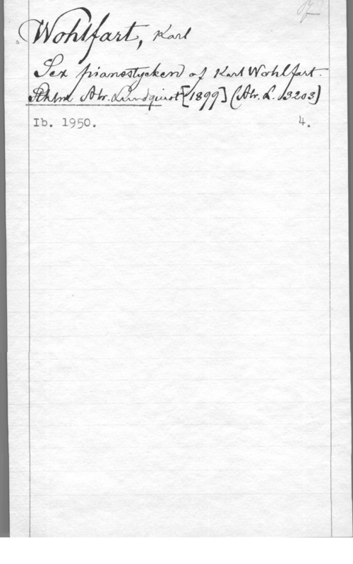 Wohlfahrt, Karl I3C

 

Ib. 1950.

 

856,21 IanMW M w IM  f - :
M.M9M7] 661444 Jag .
u.