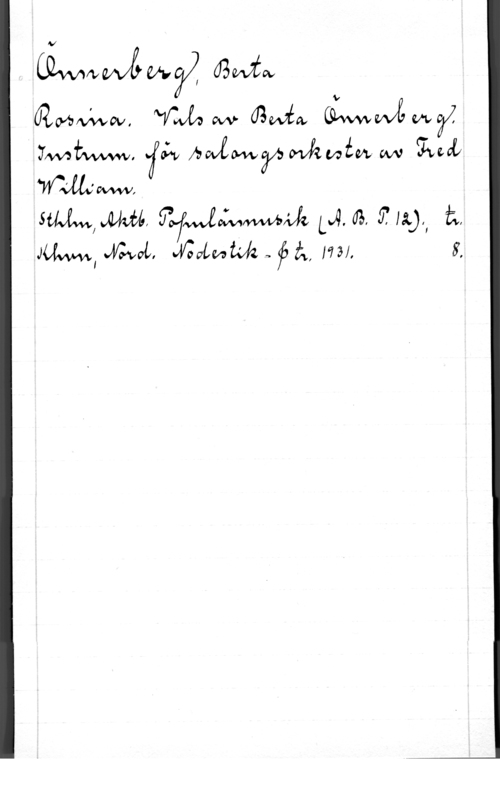 Önnerberg, Berta Teodora Konkordia ivvwafvgmä), 03min.,

Özovöwvv,  M (BMW 
thwww. -fcåv Awäofngtwhwåmf ow (Iwafz
SM,W, Tofwåéwmdz LJ. 03, 97 13.),I ä,
JM, .XV-va, szoLwÅvk 1 f  1731, 5,