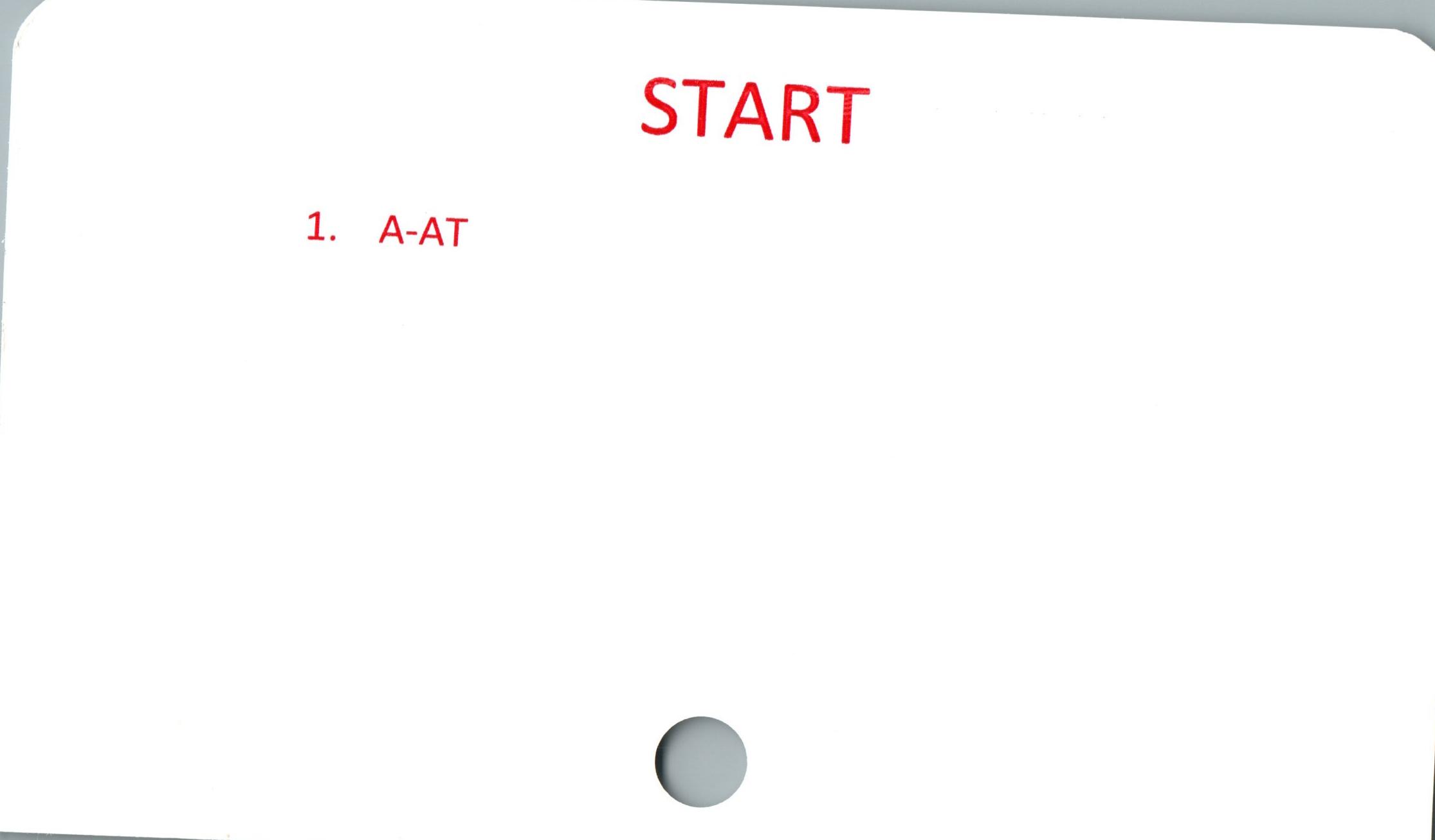 START START

﻿1. A-AT