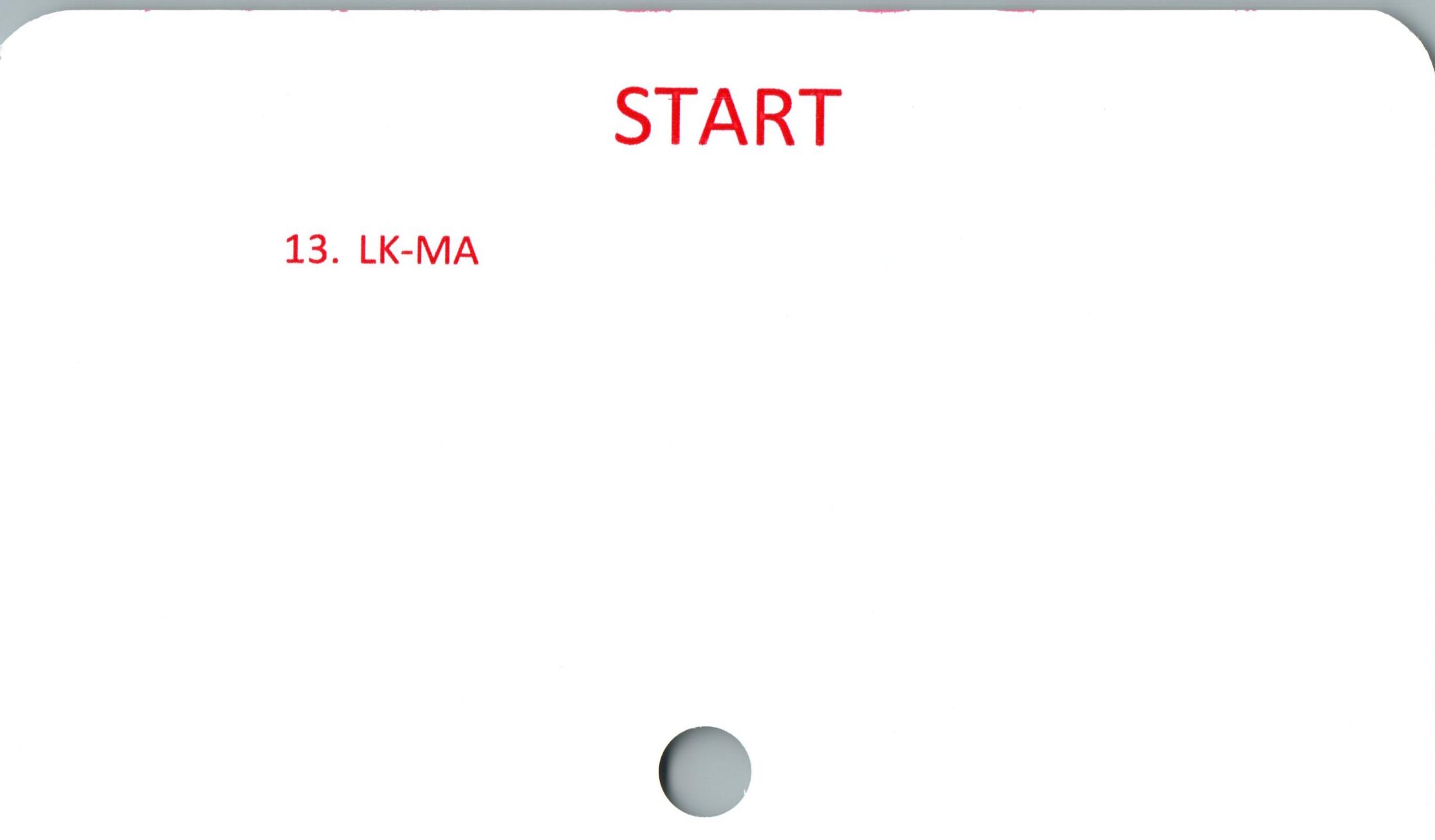 START ﻿START

13. LK-MA