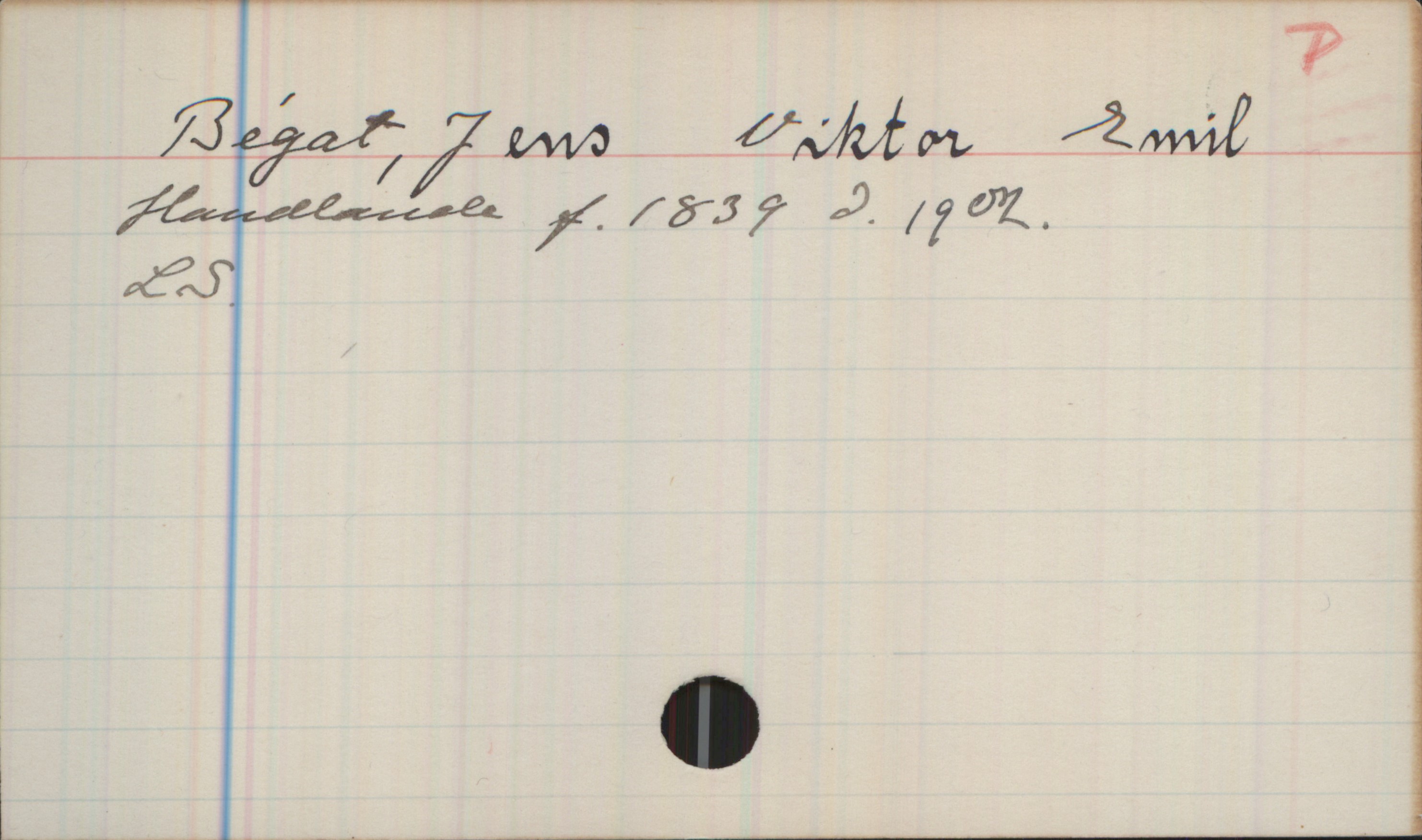 Bêgot, Jens Viktor Emil (1839-1902) Bêgot, Jens Viktor Emil

Handlande, f. 1839 d. 1902

LS