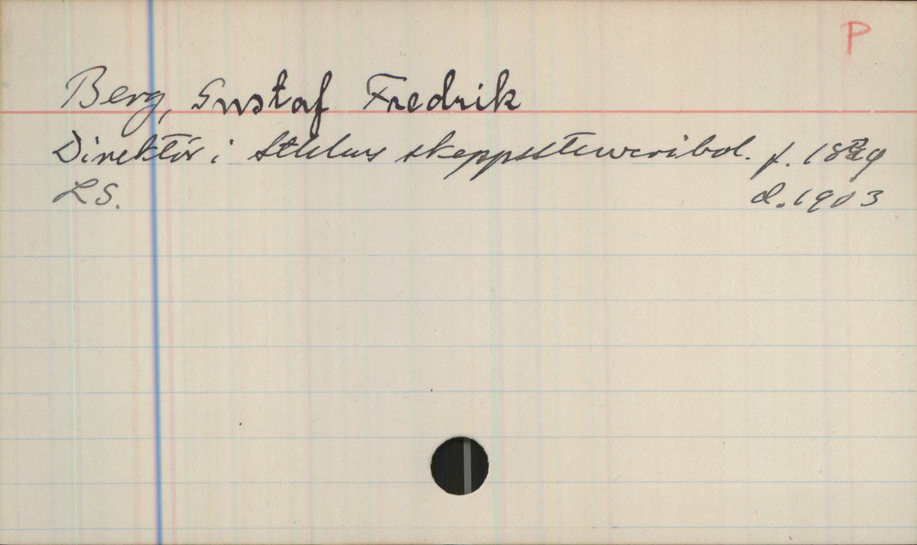 Berg, Gustaf Fredrik (1839-1903) Berg, Gustaf Fredrik

Direktör i Sthlms skeppsstuveribol. f. 1839 d. 1903

LS