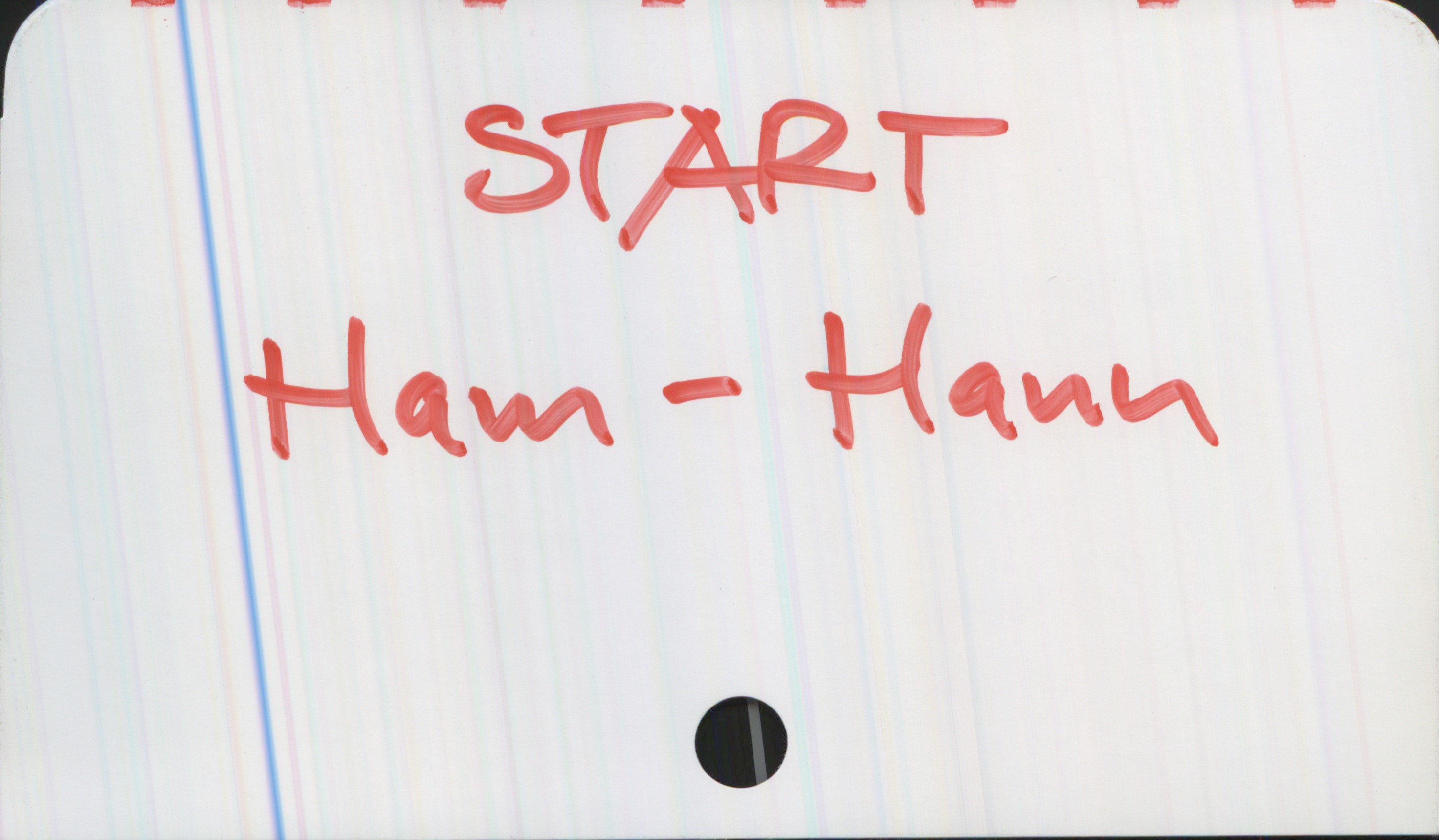 START Ham-Hann START
Ham-Hann