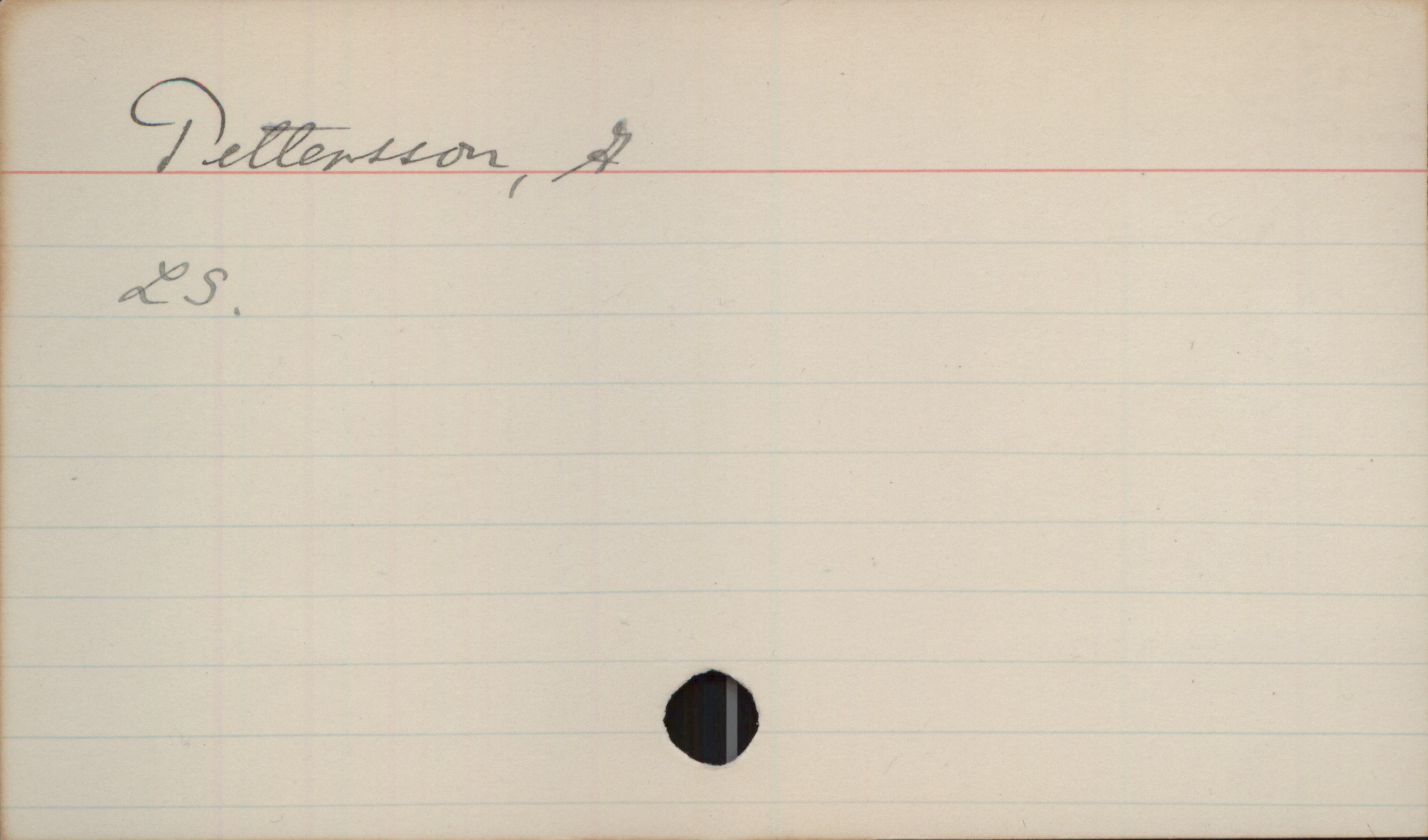 Pettersson, A. Pettersson, A
LS.