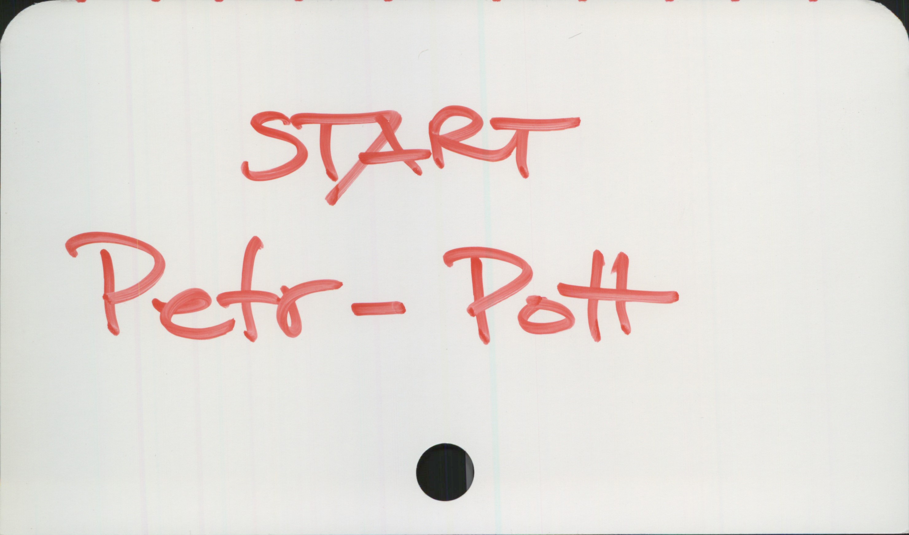 START Petr-Pott START
Petr-Pott