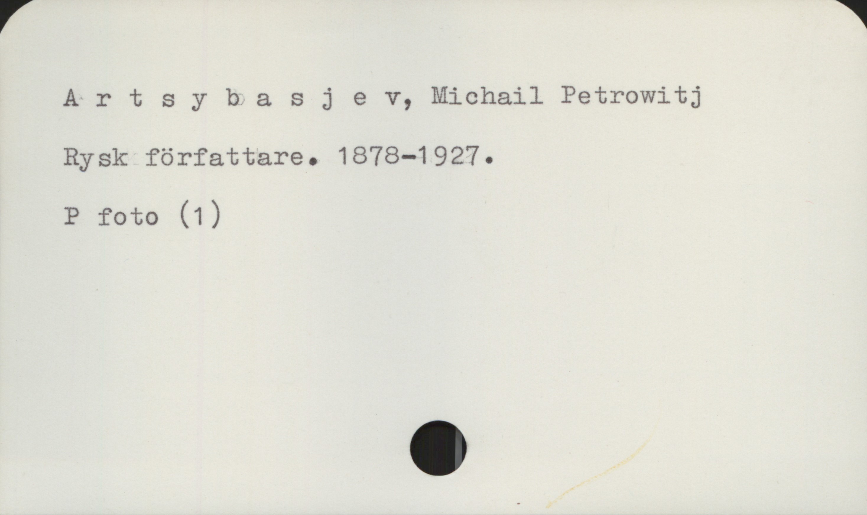 Artsybasjev, Michail Petrowitj 1878-1927 Artsybasjev, Michail Petrowitj
Rysk författare. 1878-1927.

P foto (1)