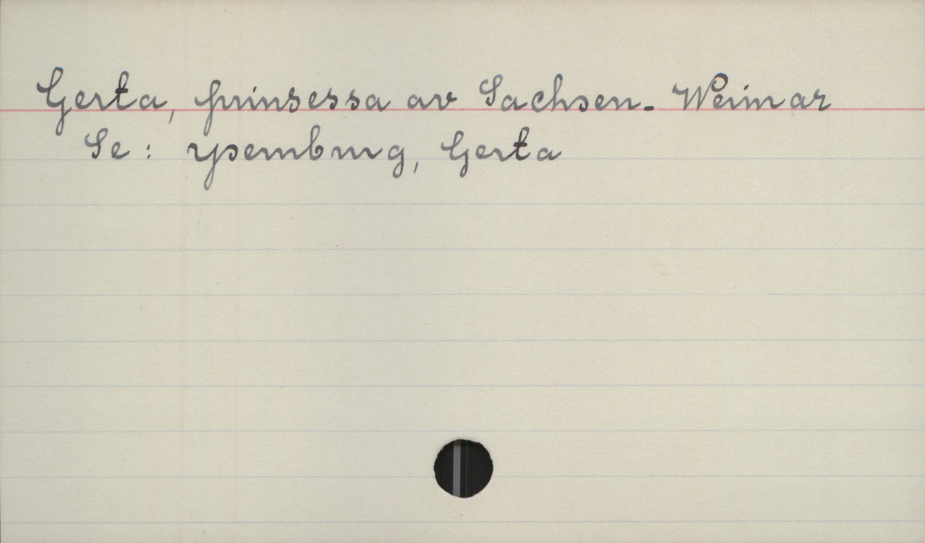Gerta, prinsessa av Sachsen. Wiemar Gerta, prinsessa av Sachsen. Wiemar
