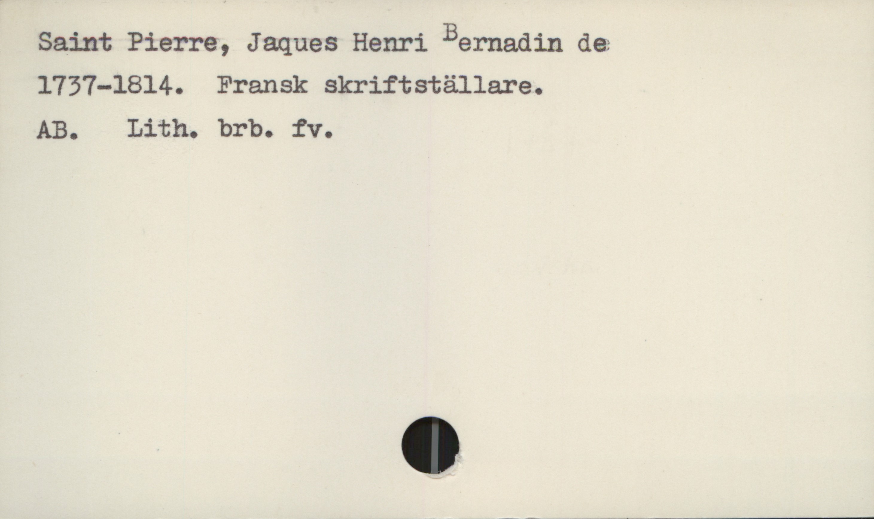  Saint Pierre, Jaques Henri Bernadin de;-
1757-1814. Fransk skriftställare.
AB. Lith. brb. £v.


