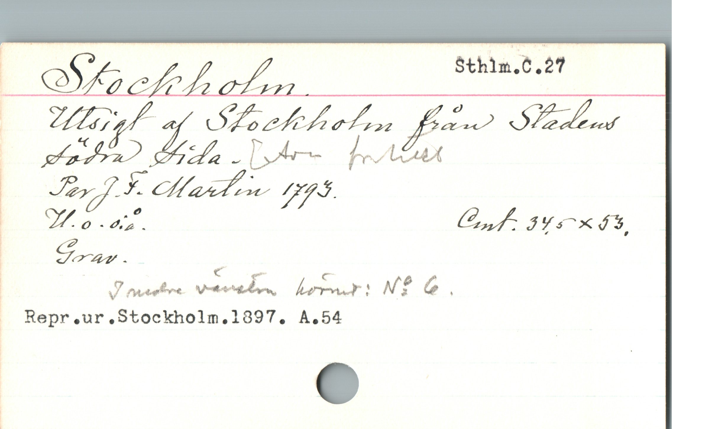  l 2 , Sthlm.0.27

| Ü CCIL,LLO04LL

- UT A o hao f D
JJ . Of n 1795
P Guf 3447 x d5,
?0'4/1/- z

| Repr,ur,Stockholm,.1897. A.54 |

| |

f C

|
