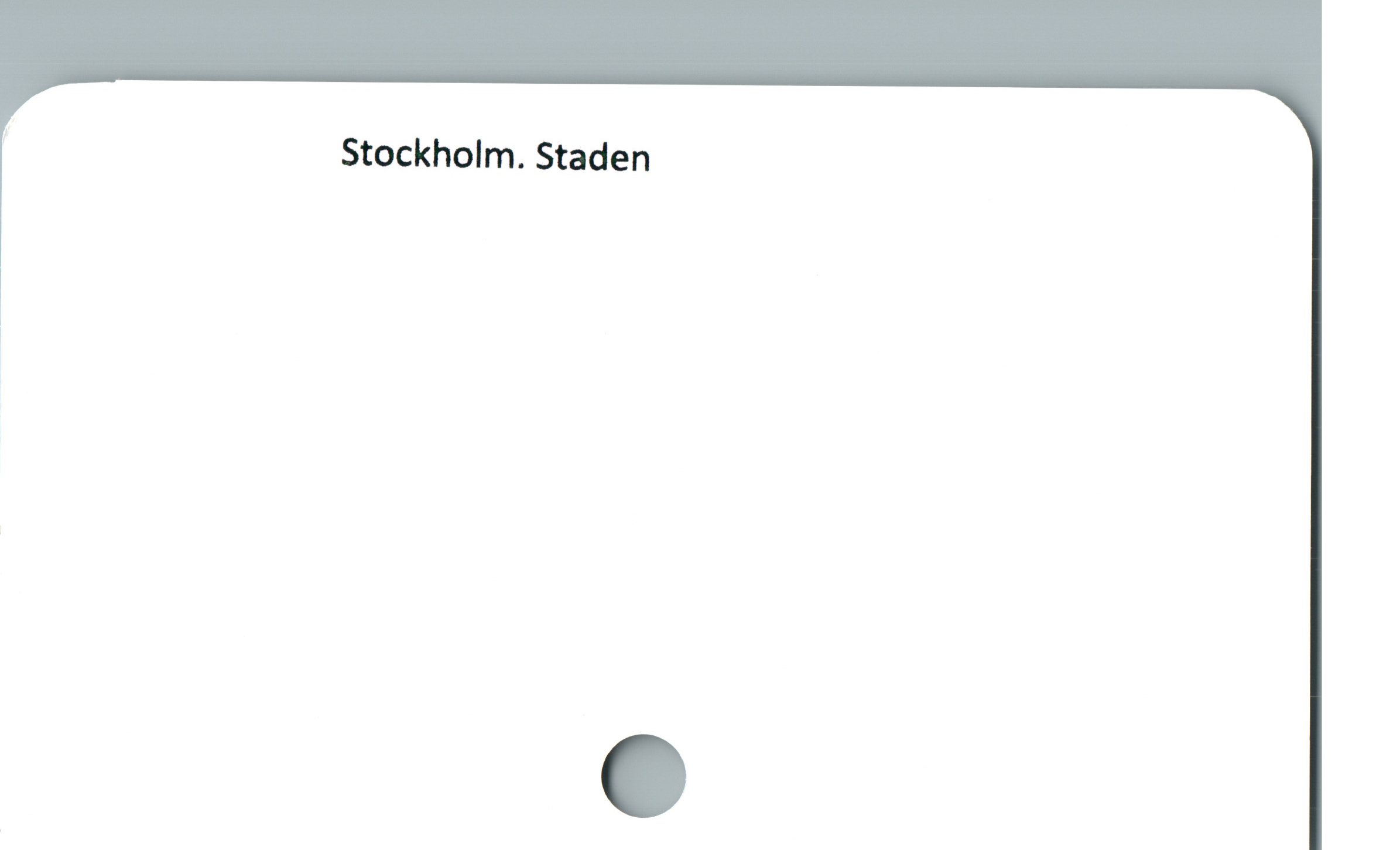  | Stockholm. Staden
|
