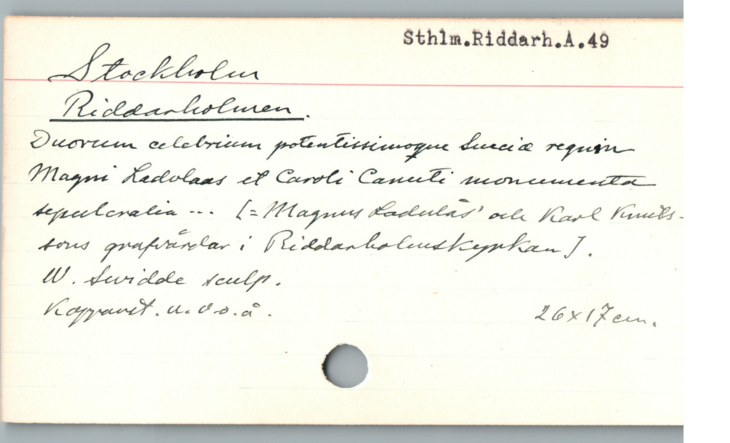  P " Sthla.Riddarh.À.49 -

| j

b od o I oA |

' 47747”4—/% P ii ss R Ca secb P cececesc Er
' /('7M.æ-t/,a.f. JJX//?M,
