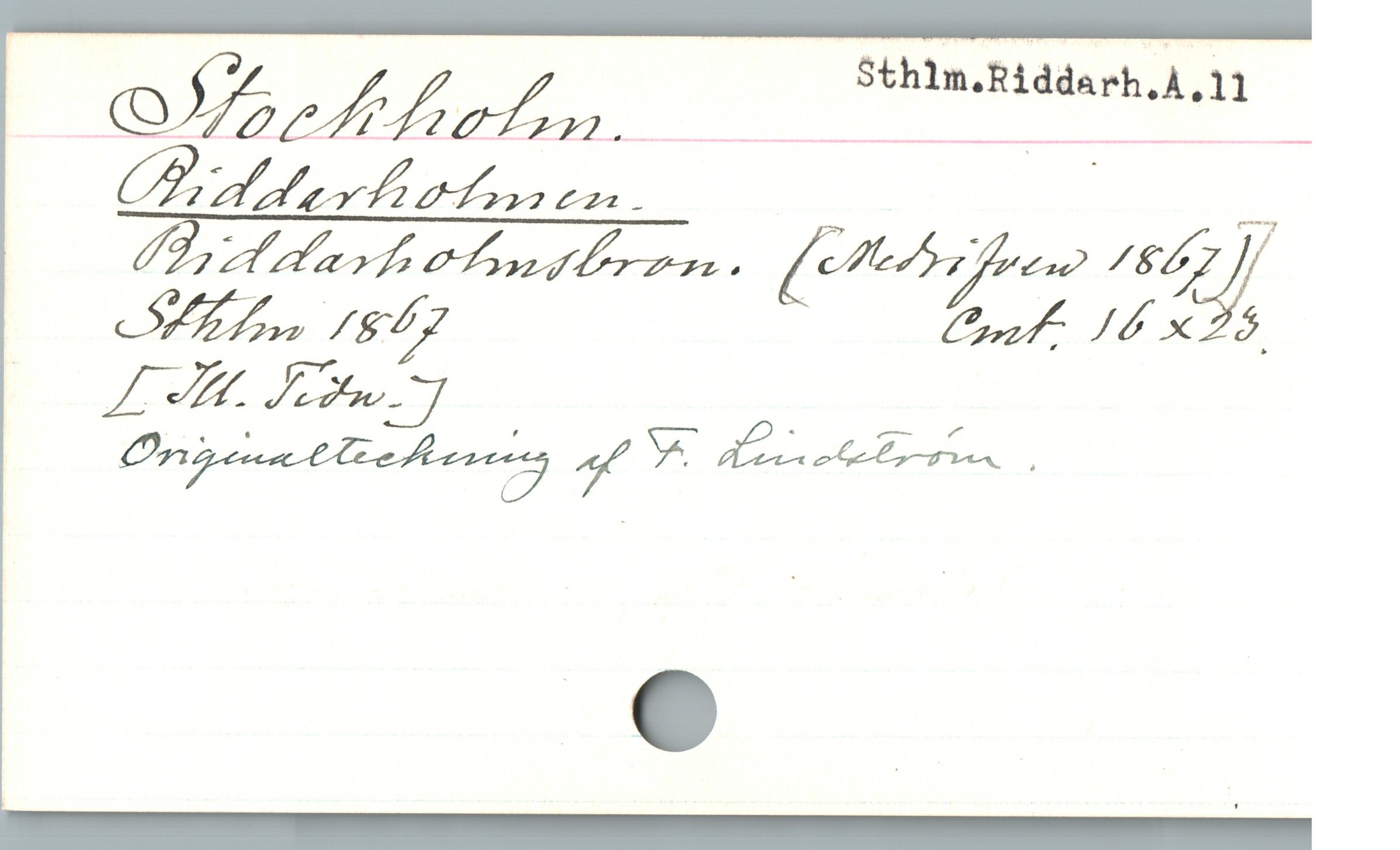  %MÅ pl Sthln.Riddarh,A,11
