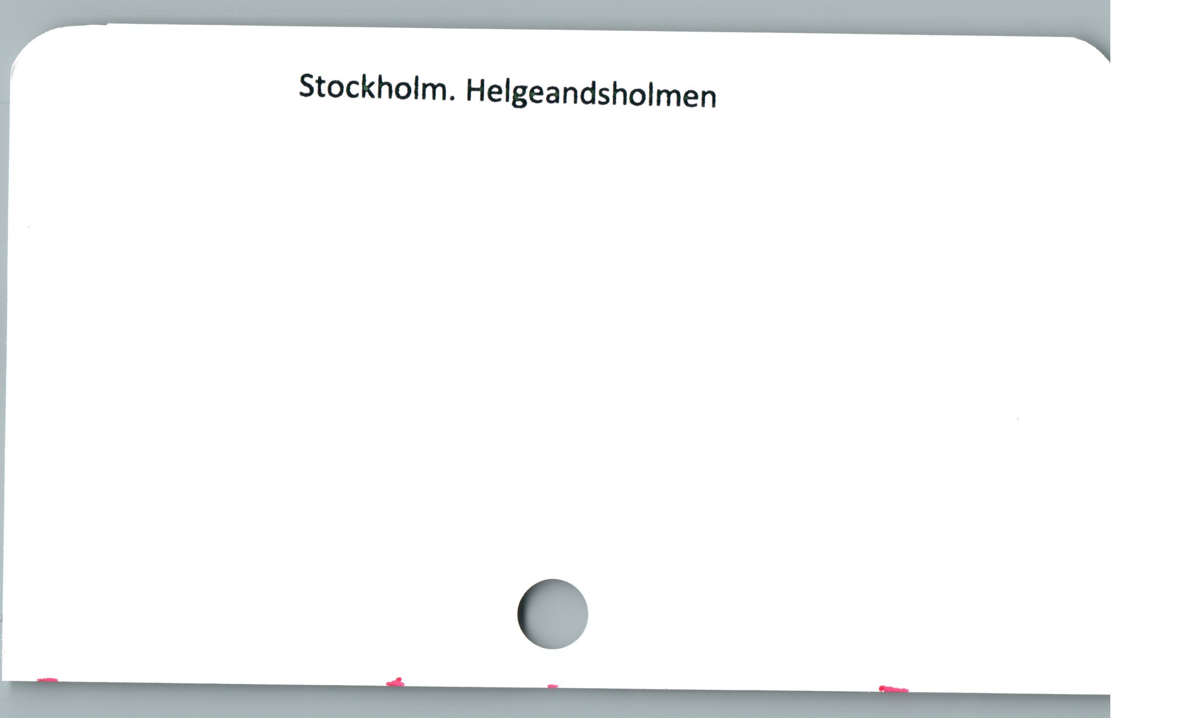  Stockholm. Helgeandsholmen
